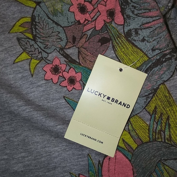 Lucky 🍀 Brand Floral  ❇️ Tank - Picture 5 of 8